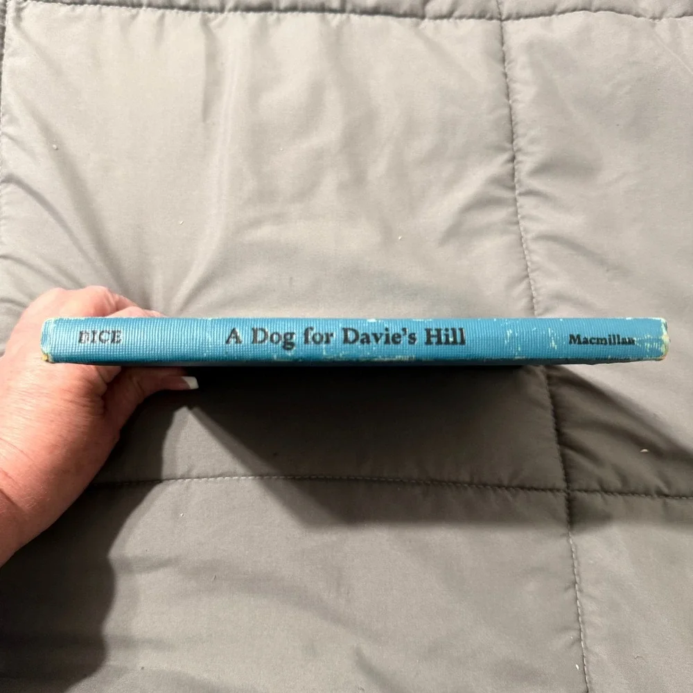 A Dog for Davie's Hill Clare Bice 1957 Weekly Reader Childrens Book Club Vintage